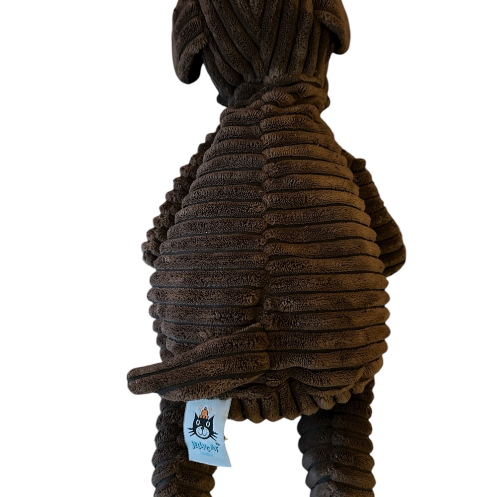 Jellycat Cordy Roy Dog Toy - Dark Brown - Picture 2 of 2